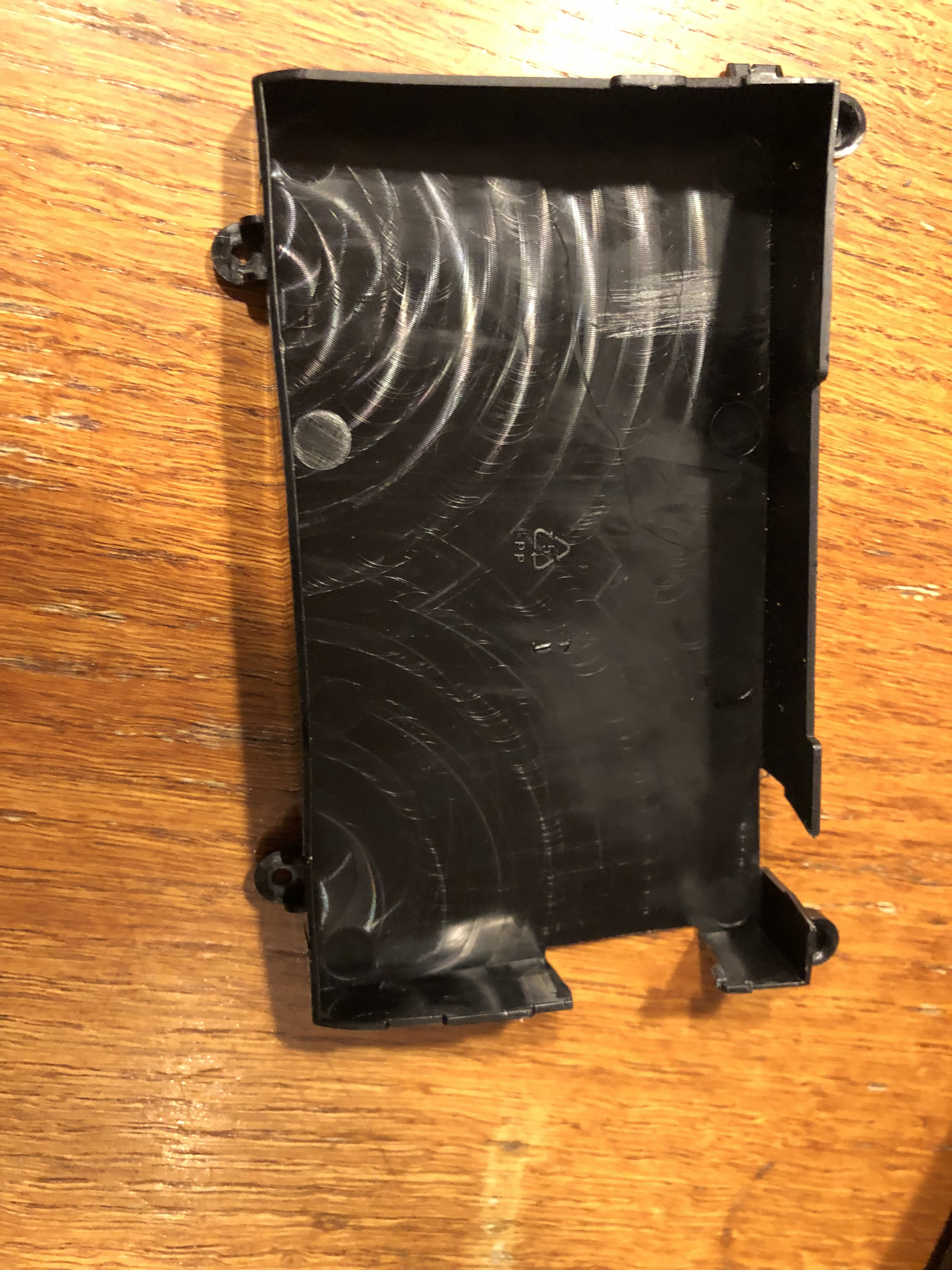 The black case around the circuit board
