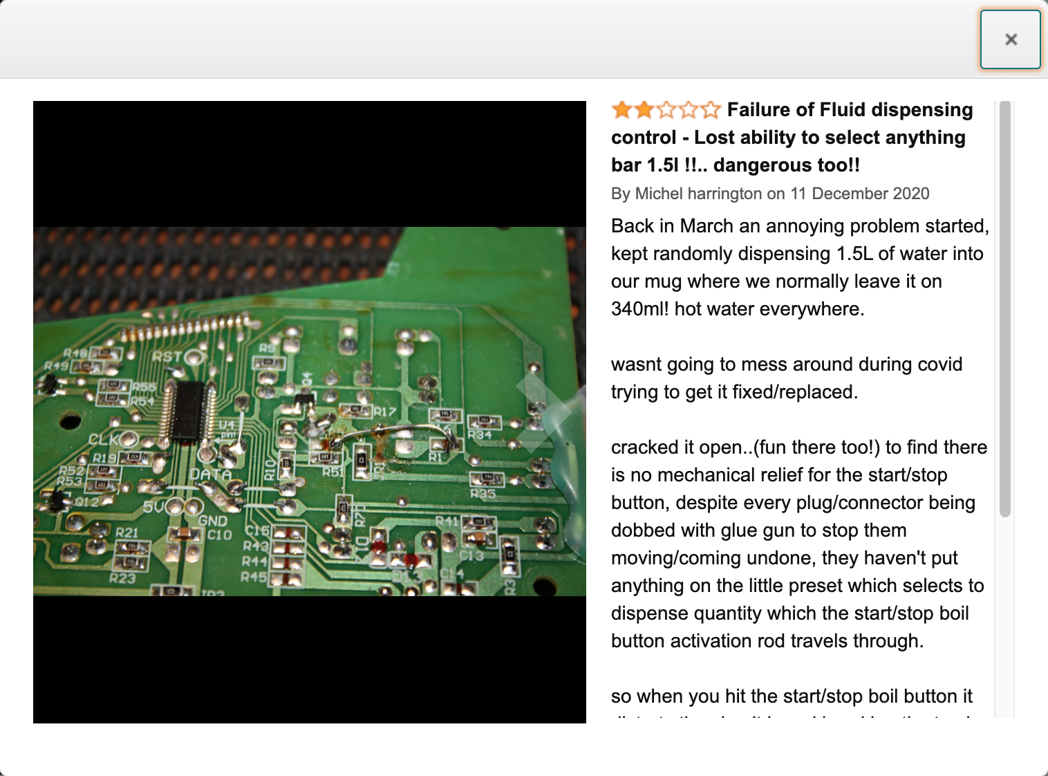 Saint Michel's review shows a photo of a circuit board with some bits of wire soldered between various terminals. I've got my own photos coming up later, and there will be lots. I'll do my best to describe the salient features.