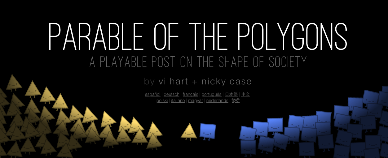 Parable of the Polygons title