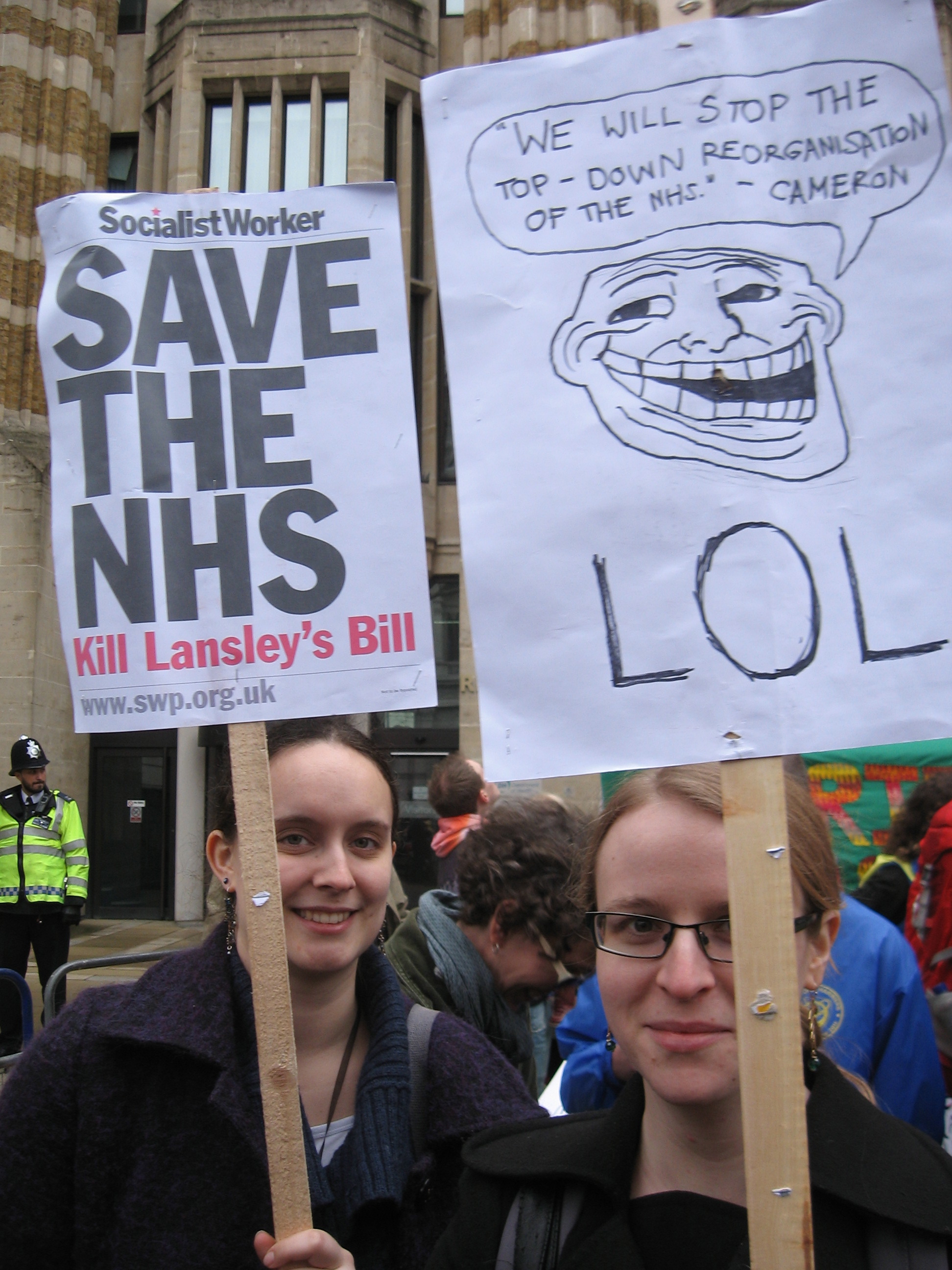 Trollface Banner featuring Trollface