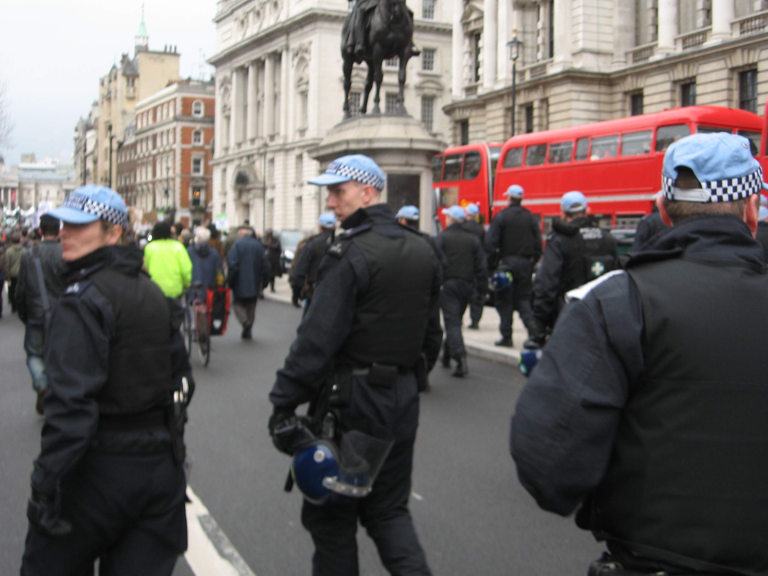 Cops amongst the crowd Cops amongst the crowd